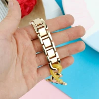 بند اپل واچ کارتیر رزین 38/40mm طلایی زرد