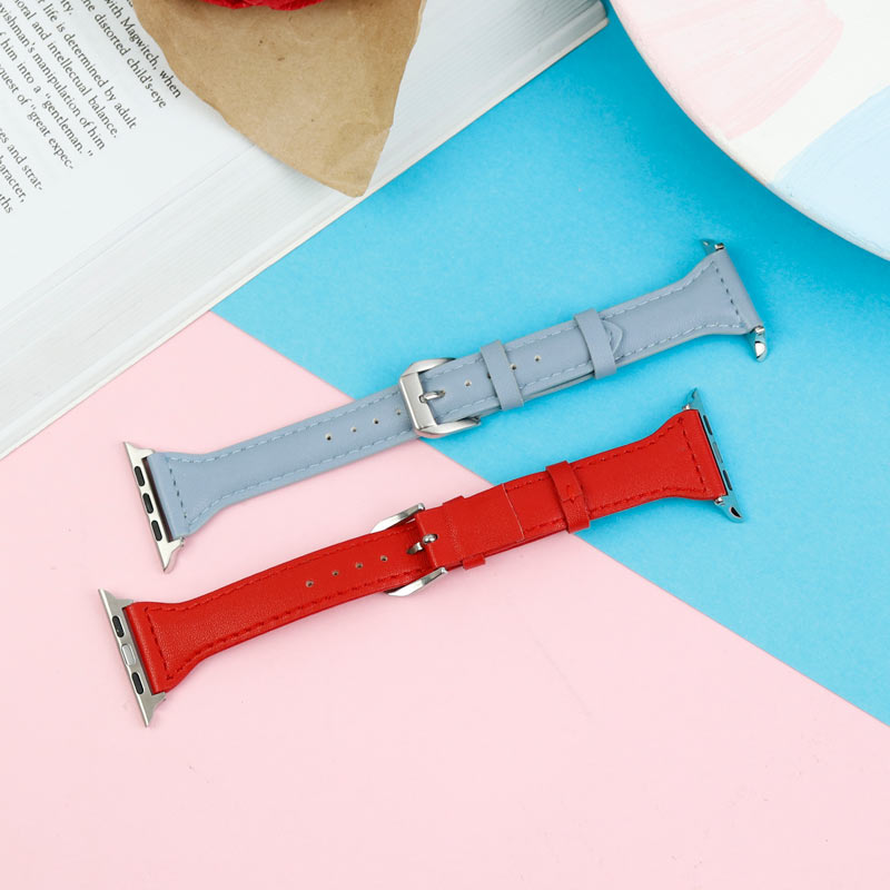 بند اپل واچ چرمی نازک 42/44mm