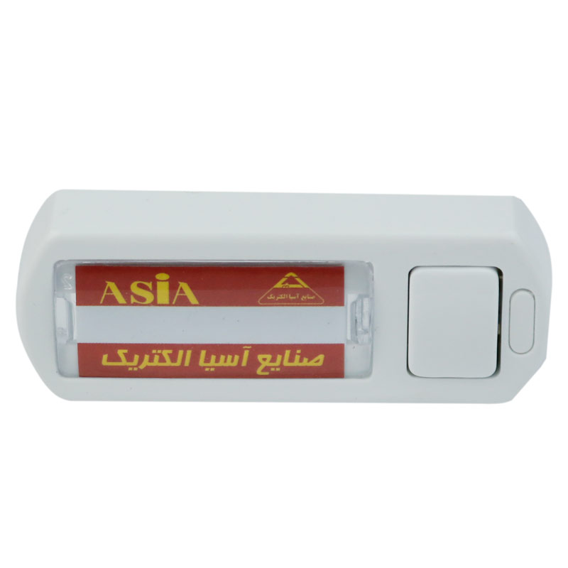 کلید زنگ فشاری روکار آسیا الکتریک