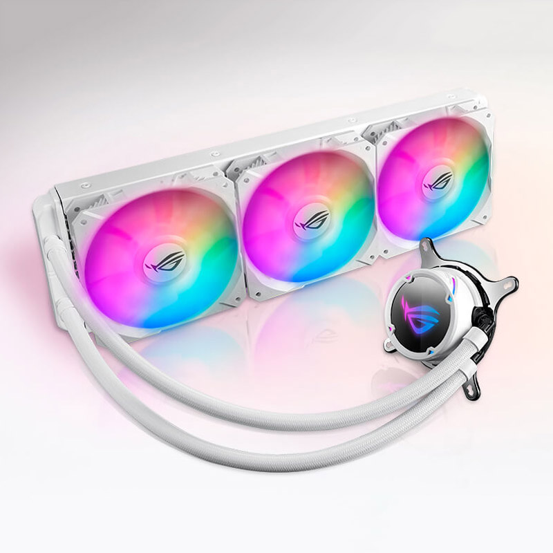 فن خنک کننده CPU ایسوس Asus Rog Strix LC 360 RGB White Edition