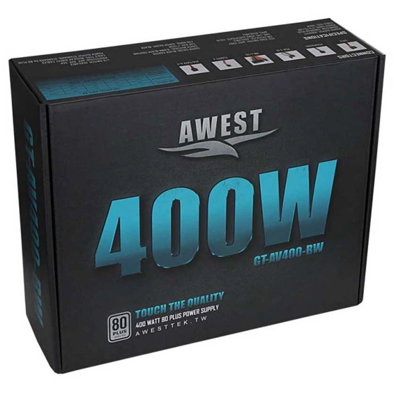 پاور 400 وات اوست Awest GT-AV400-BW Silver