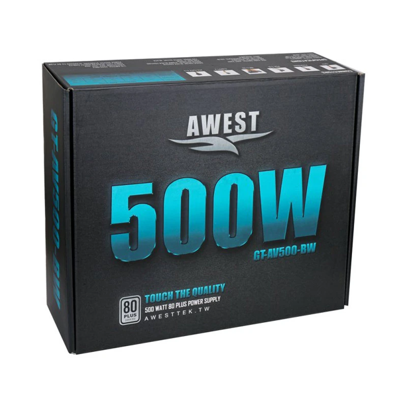 پاور 500 وات اوست Awest GT-AV500-BW White