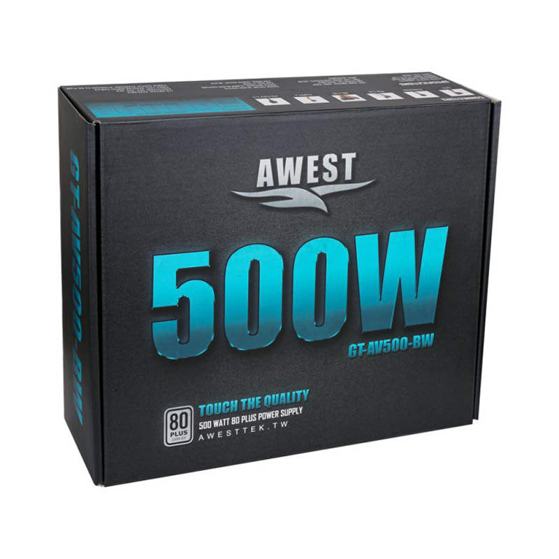 پاور 500 وات اوست Awest GT-AV500-BW White