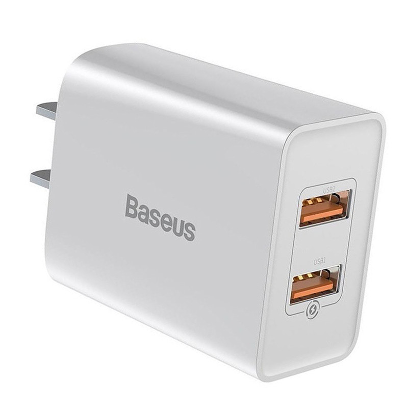 کلگی فست شارژ 2 پورت Baseus CCFS-Q 3A QC3 18W