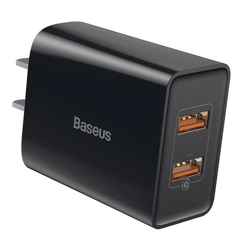 کلگی فست شارژ 2 پورت Baseus CCFS-Q 3A QC3 18W