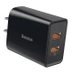 کلگی فست شارژ 2 پورت Baseus CCFS-Q 3A QC3 18W