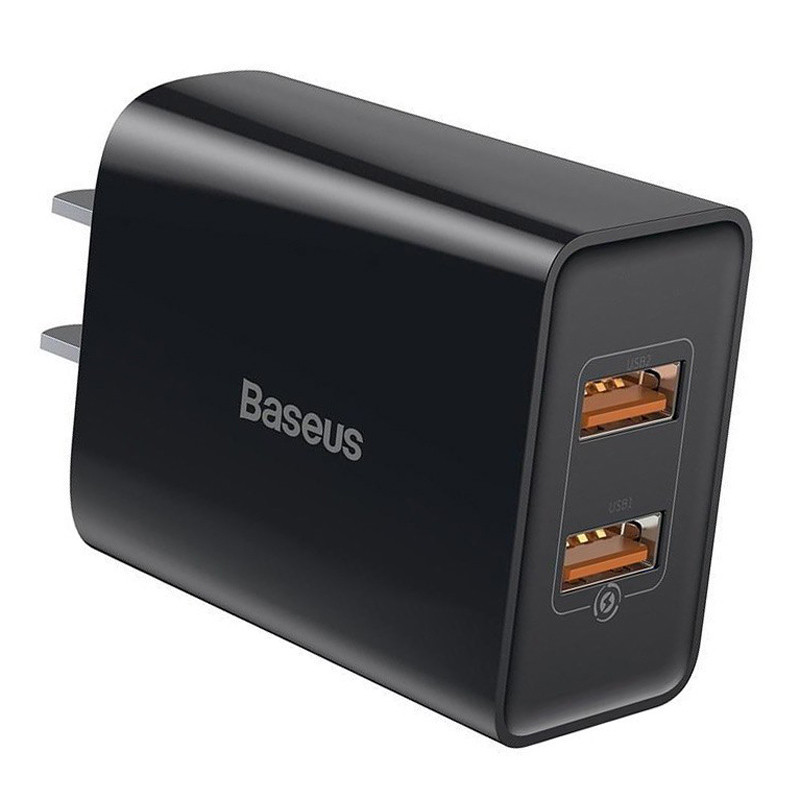کلگی فست شارژ 2 پورت Baseus CCFS-Q 3A QC3 18W