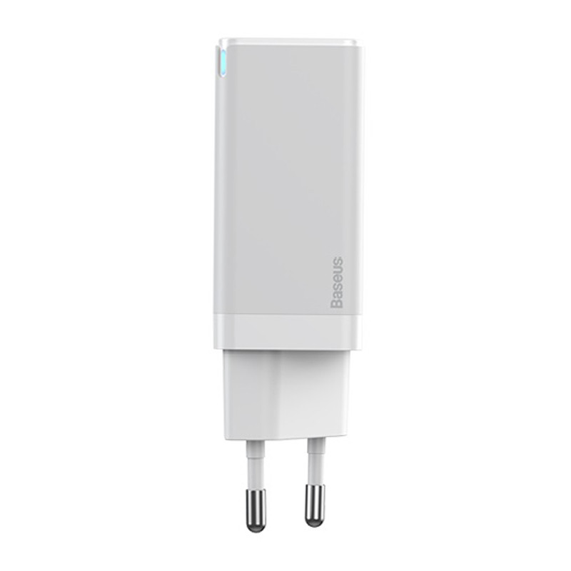 شارژر دیواری فست شارژ Baseus CCGAN-Q QC3 PD 45W + کابل Type-C