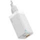 شارژر دیواری فست شارژ Baseus CCGAN-Q QC3 PD 45W + کابل Type-C