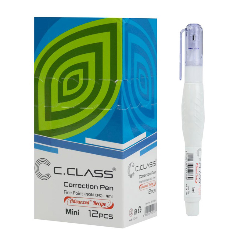 غلط گیر قلمی C.Class Fine Point 4ml بسته 12 عددی