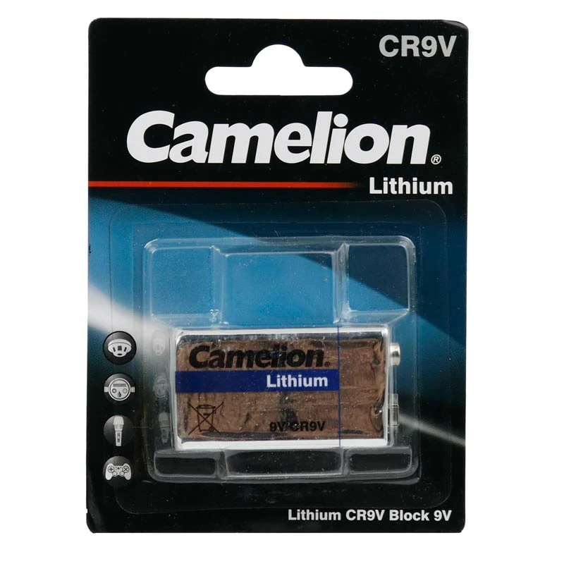 باتری کتابی 9 ولت کملیون Lithium CR9V