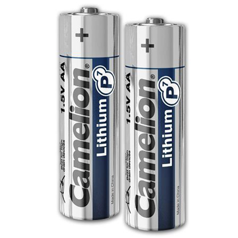 باتری دوتایی قلمی Camelion Lithium P7 1.5V AA