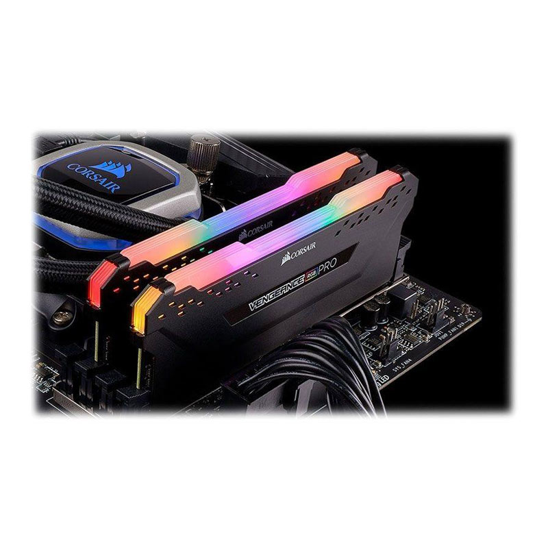 رم کامپیوتر کورسیر Corsair Vengeance RGB Pro 16GB DDR4 3600MHz CL18 Dual