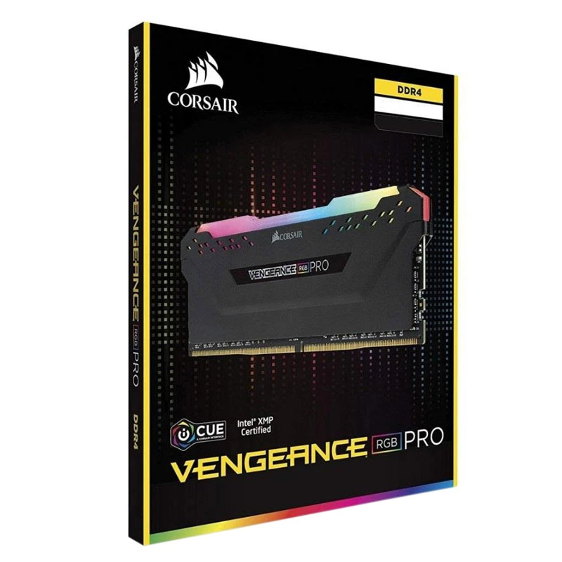 رم کامپیوتر کورسیر Vengeance RGB Pro DDR4 32GB Dual 3600MHz CL18