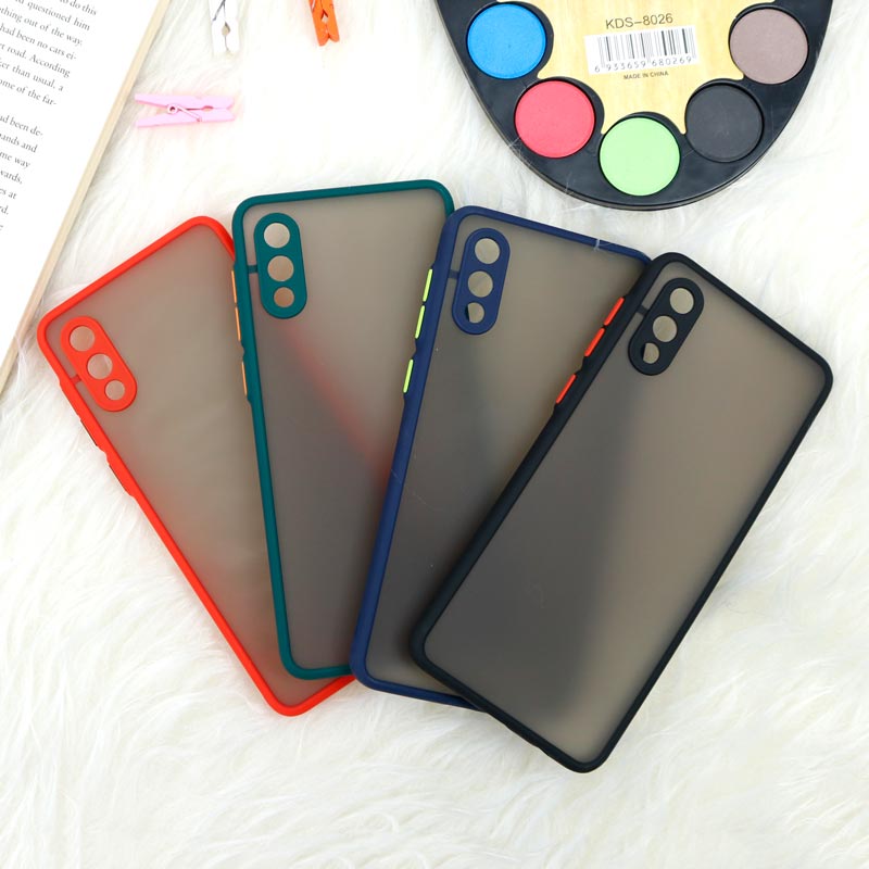 قاب PC مات محافظ لنز دار Samsung A02