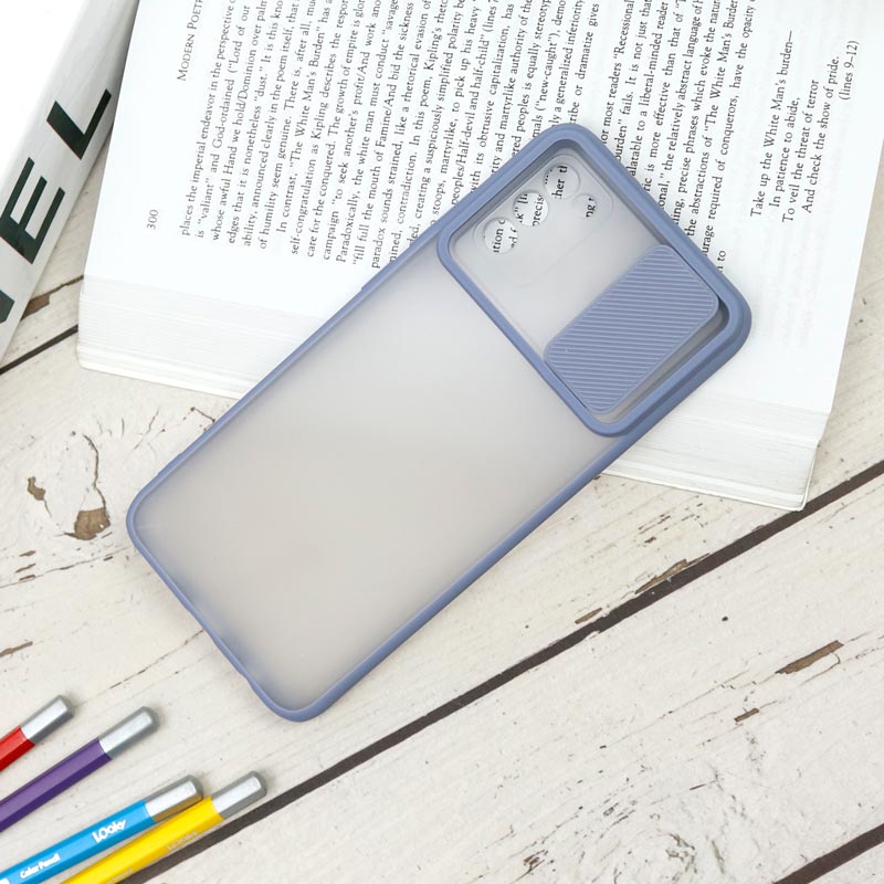 قاب PC مات محافظ لنز دار کشویی Samsung A02s / M02s