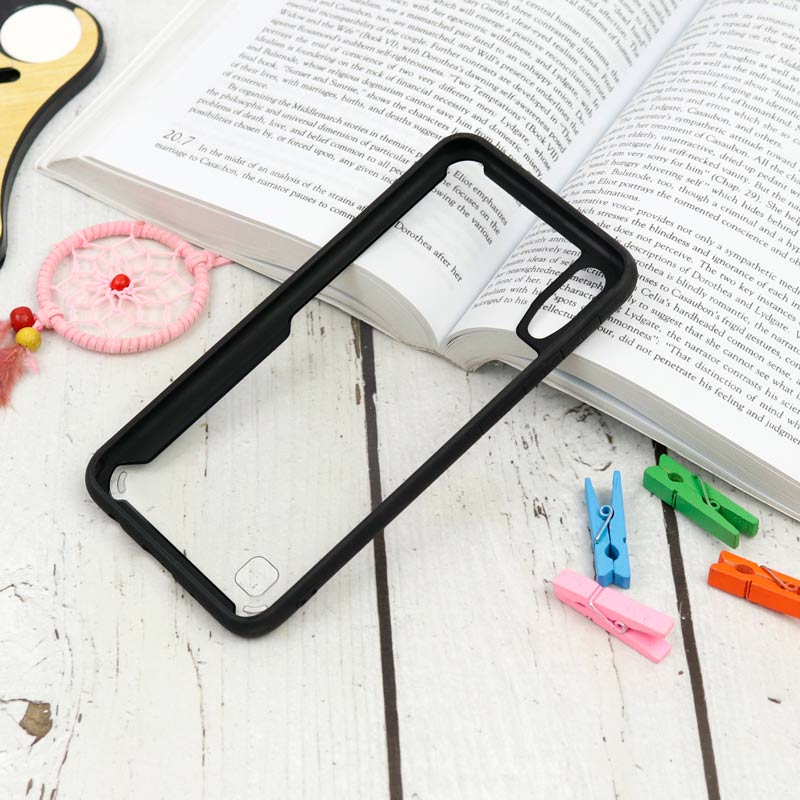 قاب PC شفاف ضربه گیر Samsung A10 مشکی