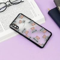قاب PC مات محافظ لنز دار طرح خرسی سامسونگ A10s