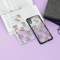 قاب PC مات محافظ لنز دار طرح خرسی سامسونگ A11