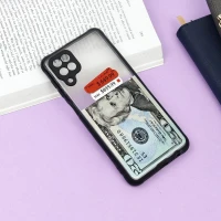 قاب PC مات محافظ لنز دار طرح دلار سامسونگ A12