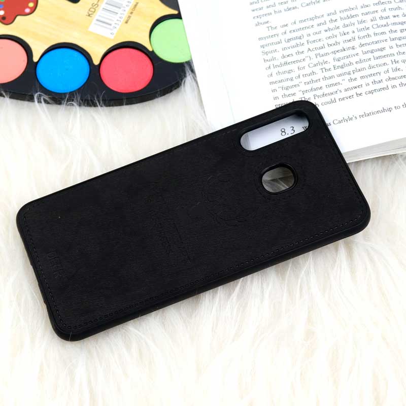 قاب چرمی سامسونگ Galaxy A20 / A30 طرح گوزن