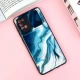 قاب طرحدار محافظ لنز دار کشویی Blue سامسونگ A31