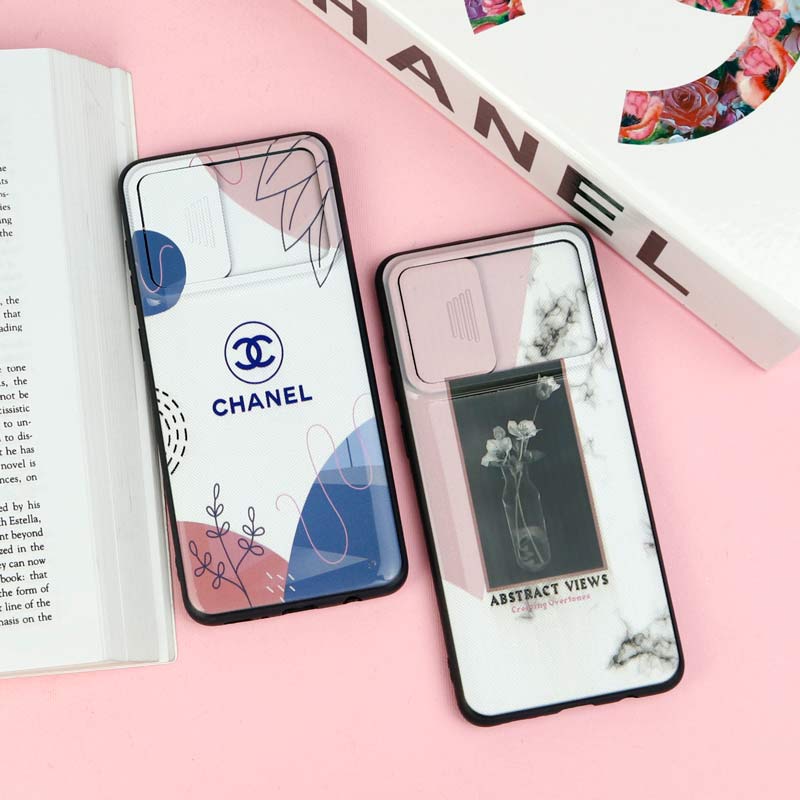 قاب طرحدار محافظ لنز دار کشویی Pink سامسونگ A31