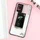 قاب طرحدار محافظ لنز دار کشویی Pink سامسونگ A31