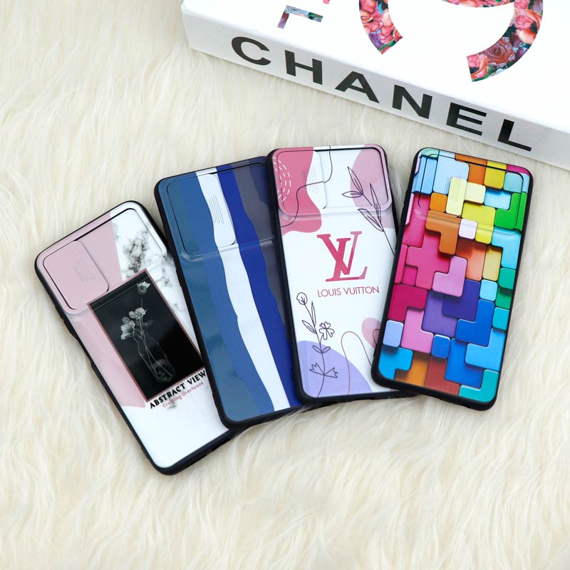 قاب طرحدار محافظ لنز دار کشویی پسرانه سامسونگ Samsung Galaxy A42 5G
