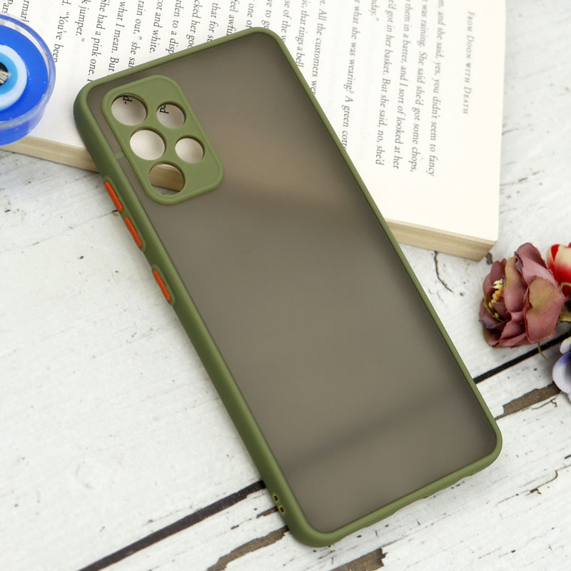 قاب PC مات محافظ لنز دار Samsung A32 4G