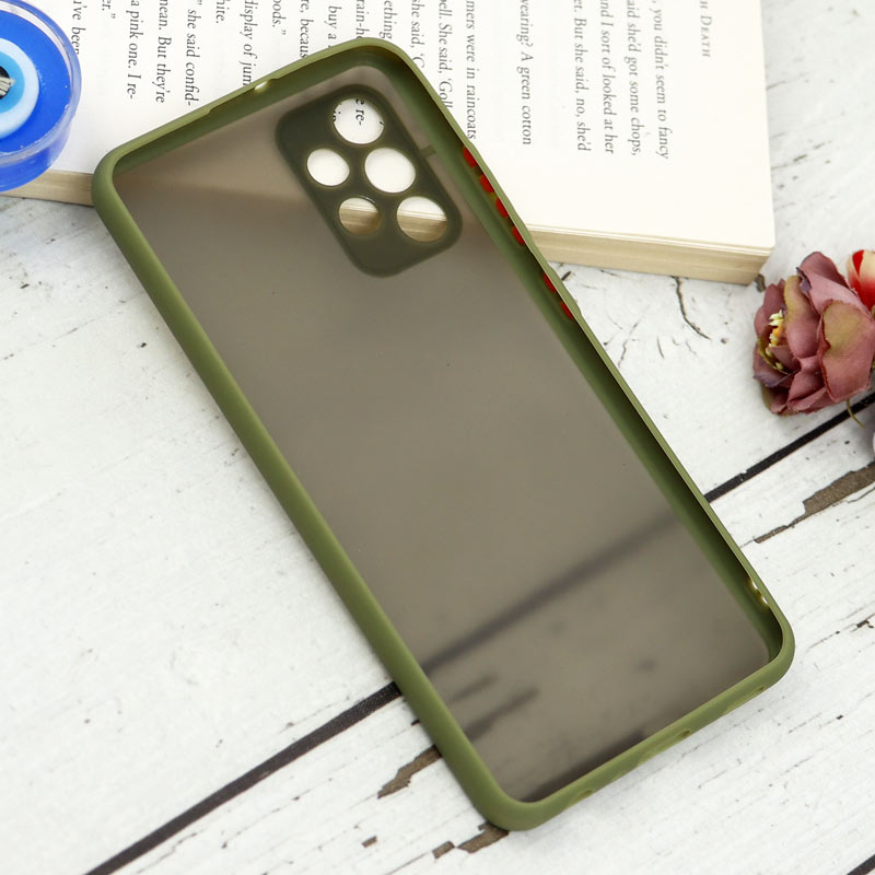 قاب PC مات محافظ لنز دار Samsung A32 4G