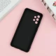 قاب طرحدار محافظ لنز دار کشویی Black سامسونگ A32 4G