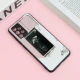 قاب طرحدار محافظ لنز دار کشویی Pink سامسونگ A32 4G
