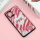 قاب طرحدار محافظ لنز دار کشویی Pink سامسونگ Samsung Galaxy A42 5G