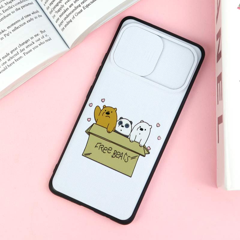 قاب طرحدار محافظ لنز دار کشویی کله فندقی سامسونگ Samsung Galaxy A42 5G