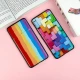 قاب طرحدار محافظ لنز دار کشویی آبرنگی سامسونگ Samsung Galaxy A42 5G