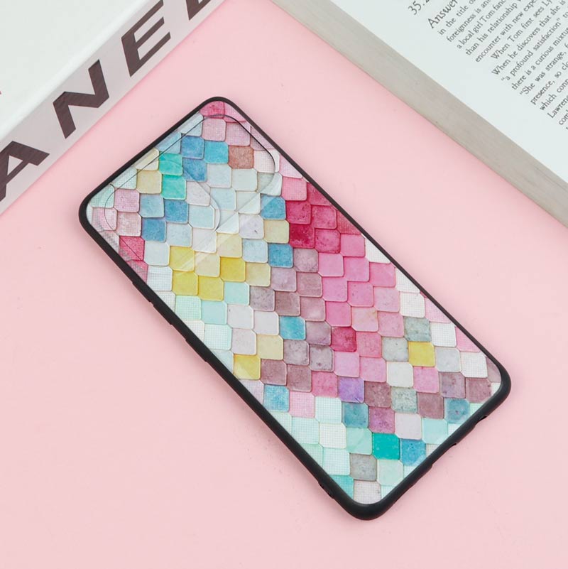 قاب طرحدار محافظ لنز دار کشویی آبرنگی سامسونگ Samsung Galaxy A42 5G