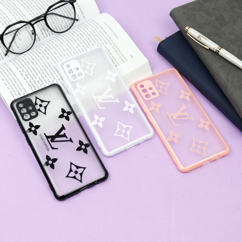قاب PC مات محافظ لنز دار طرح LV سامسونگ A51