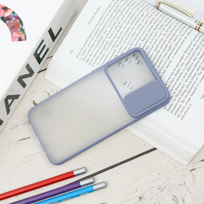 قاب PC مات محافظ لنز دار کشویی Samsung M21