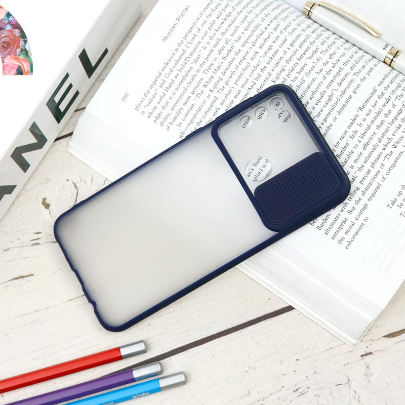 قاب PC مات محافظ لنز دار کشویی Samsung M21