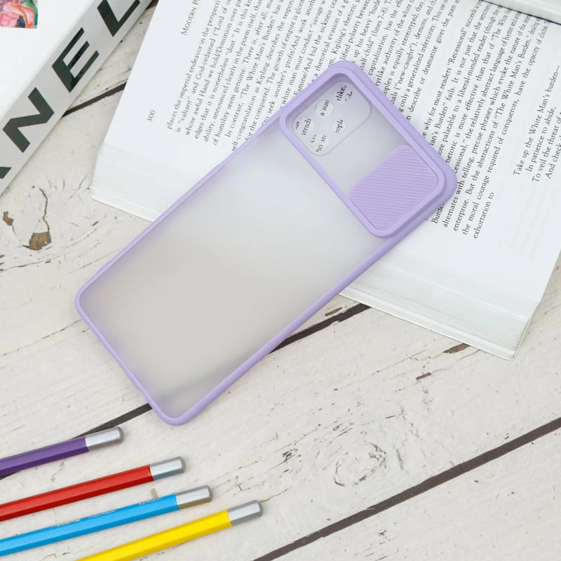 قاب PC مات محافظ لنز دار کشویی Samsung M51