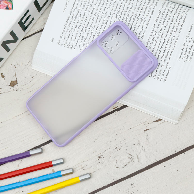 قاب PC مات محافظ لنز دار کشویی Samsung M51