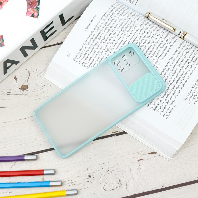 قاب PC مات محافظ لنز دار کشویی Samsung M51