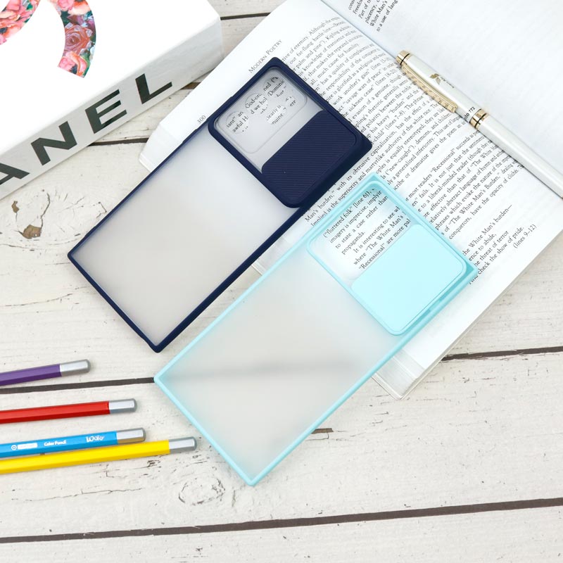 قاب PC مات محافظ لنز دار کشویی Samsung Note 20 Ultra