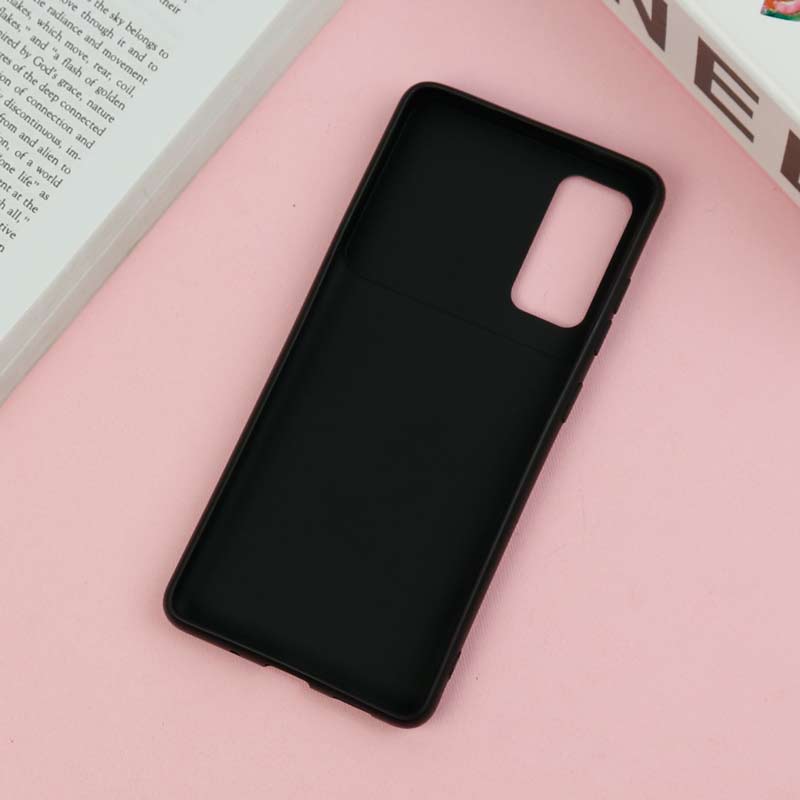 قاب طرحدار محافظ لنز دار کشویی Black سامسونگ S20 FE