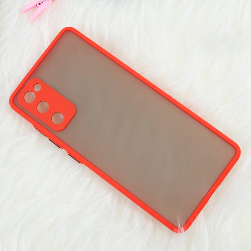 قاب PC مات محافظ لنز دار Samsung S20 FE