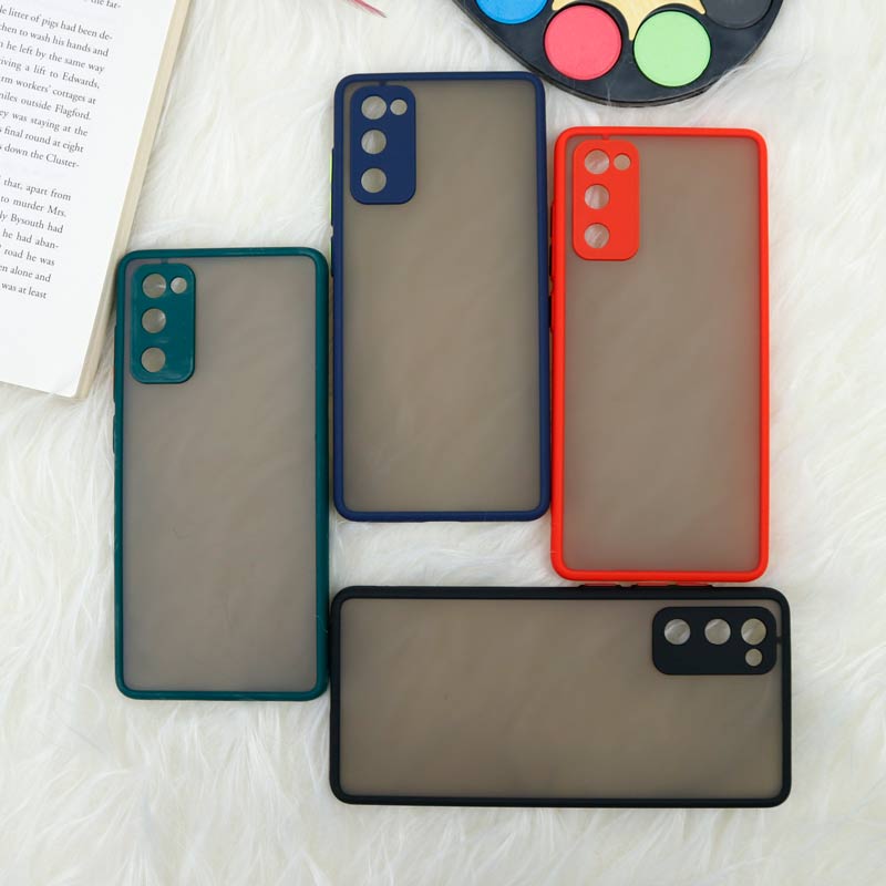 قاب PC مات محافظ لنز دار Samsung S20 FE