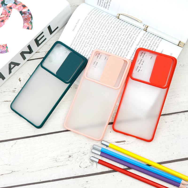 قاب PC مات محافظ لنز دار کشویی Samsung S21