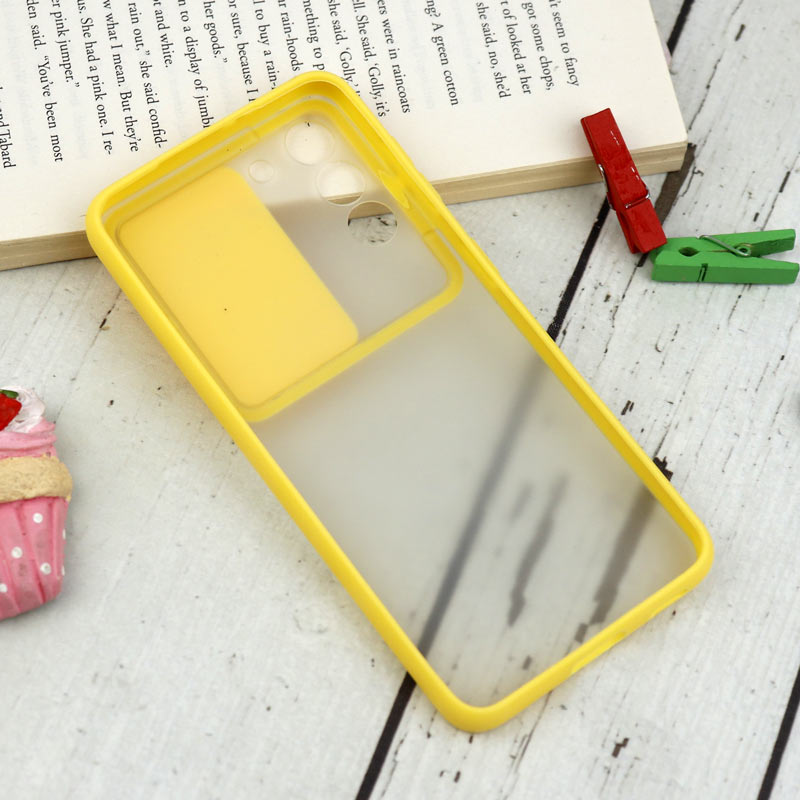 قاب PC مات محافظ لنز دار کشویی Samsung S21