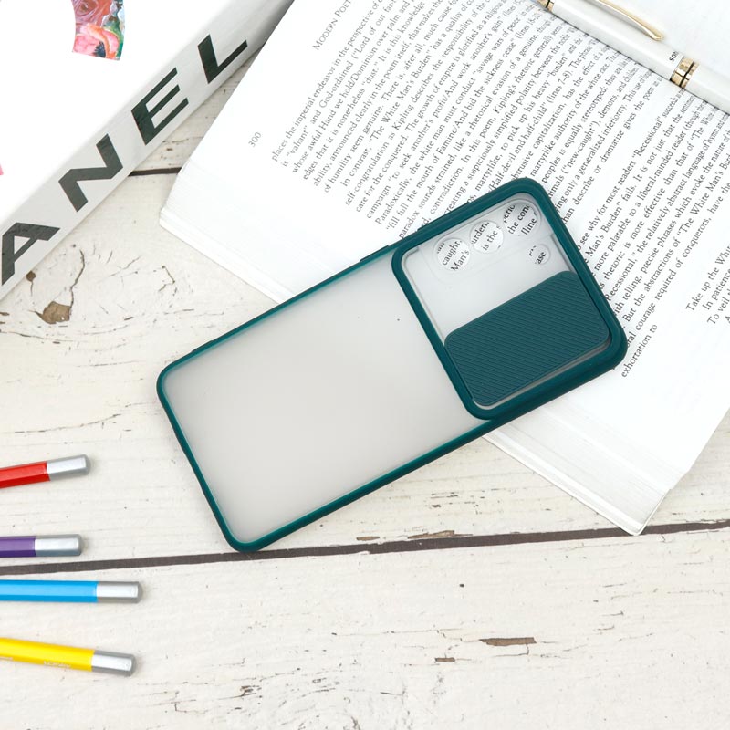 قاب PC مات محافظ لنز دار کشویی Samsung S21